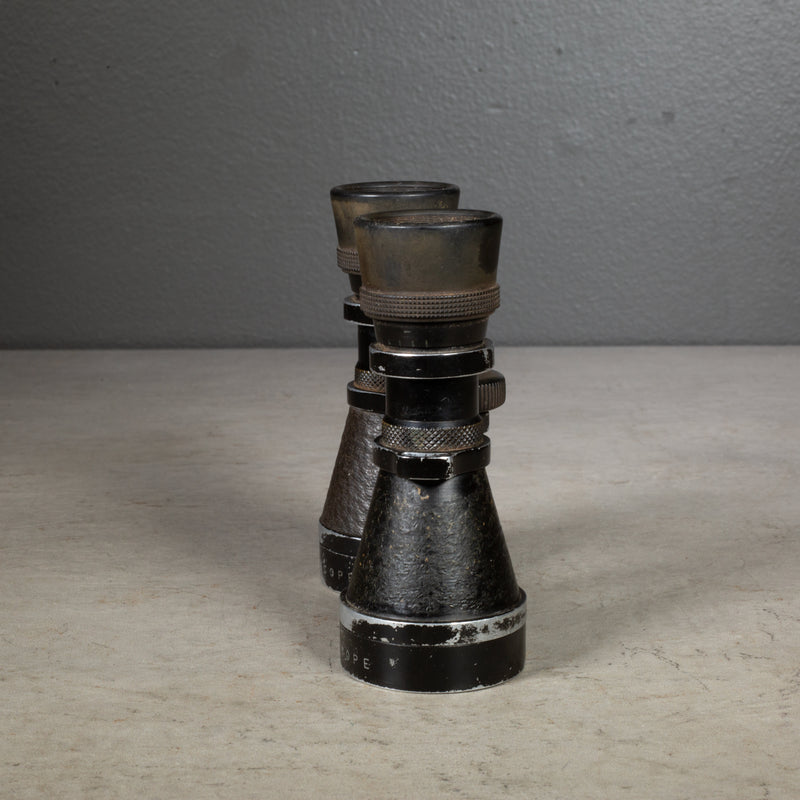 World War 1 German Military Field Leather Binoculars c.1918