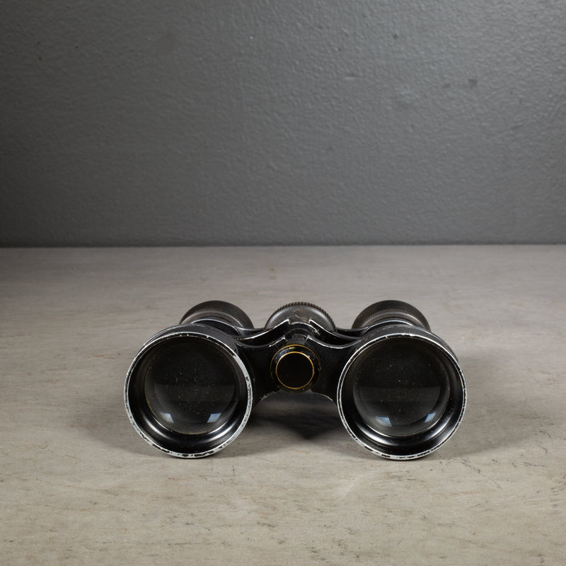 World War 1 German Military Field Leather Binoculars c.1918