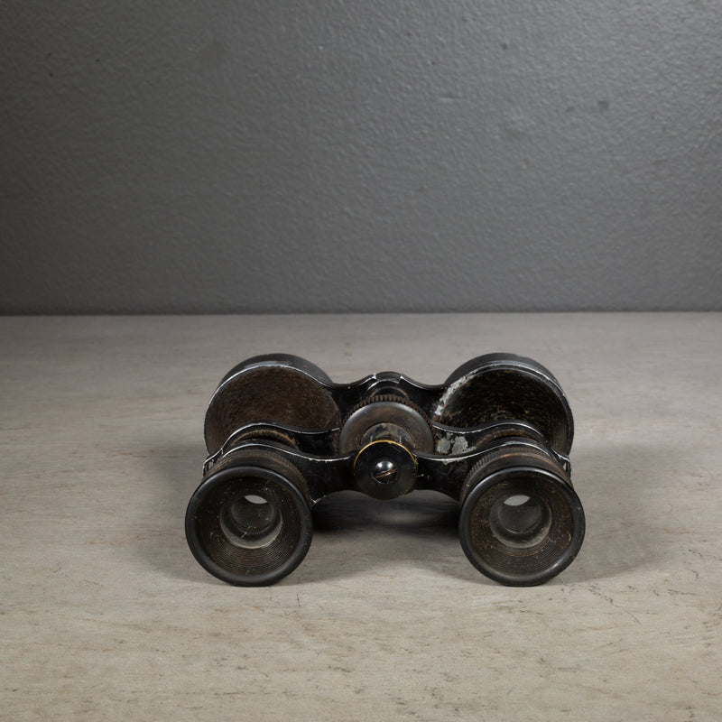 World War 1 German Military Field Leather Binoculars c.1918