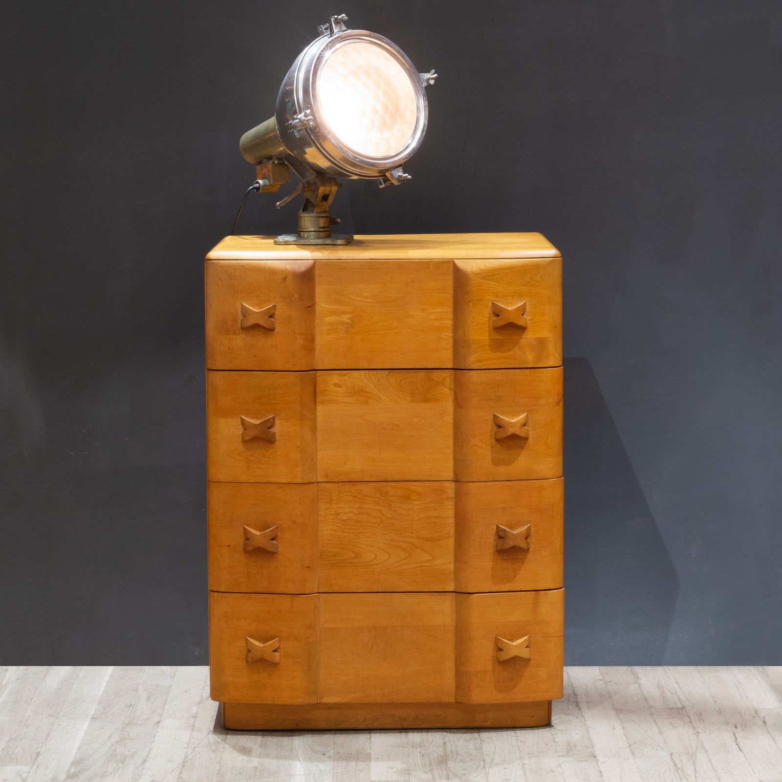 Art Deco Heywood Wakefield Rio Dresser c.1940 Art Deco Heywood Wakefield Rio Dresser c.1940