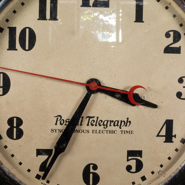 Art Deco Postal Telegraph Clock c.1930