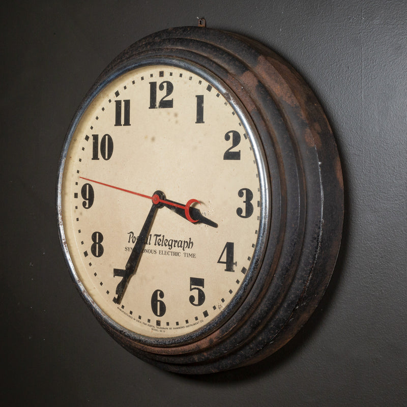 Art Deco Postal Telegraph Clock c.1930