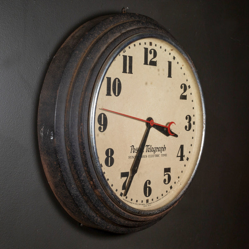 Art Deco Postal Telegraph Clock c.1930