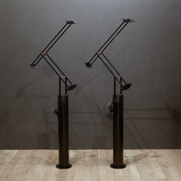 Vintage Tizio Classic Halogen Floor Lamps by Richard Sapper for Artemide c.1972-1989
