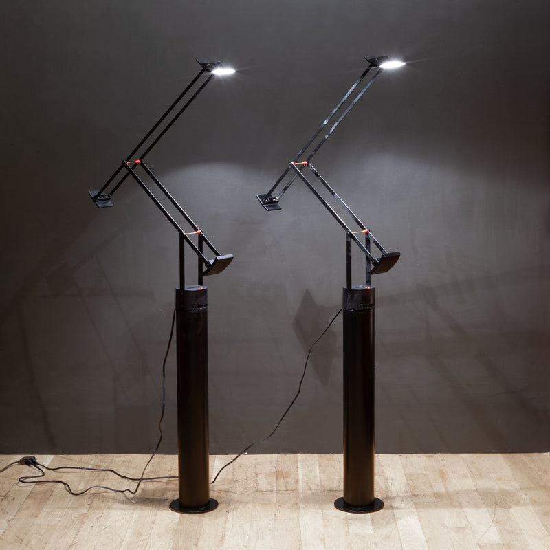 Vintage Tizio Classic Halogen Floor Lamps by Richard Sapper for Artemide c.1972-1989