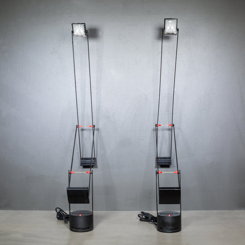 Vintage Tizio Classic Halogen Floor Lamps by Richard Sapper for Artemide c.1972-1989