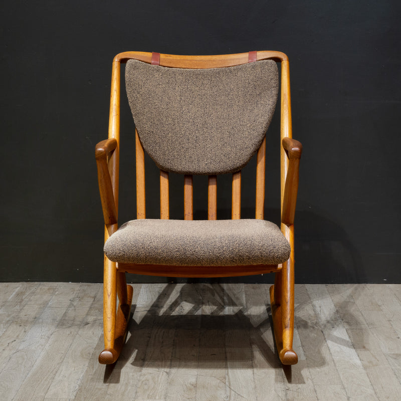 Mid-century Benny Linden Teak Rocking Chair c.1960