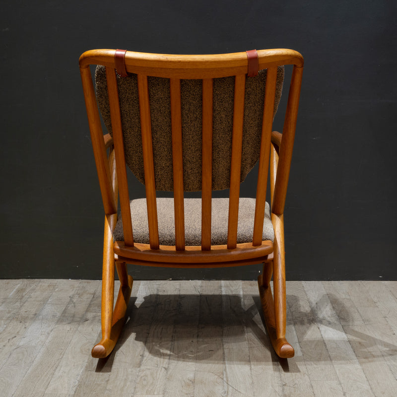 Mid-century Benny Linden Teak Rocking Chair c.1960