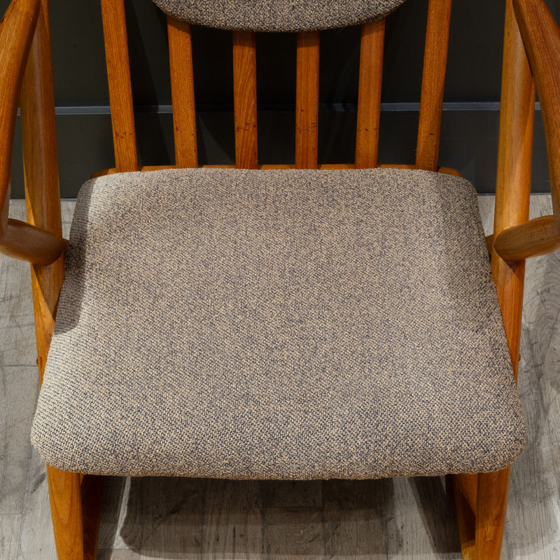 Mid-century Benny Linden Teak Rocking Chair c.1960