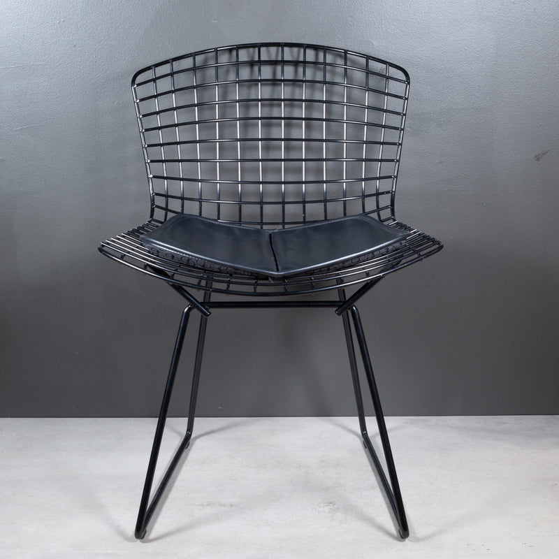 Bertoia small diamond chair with seat cushion