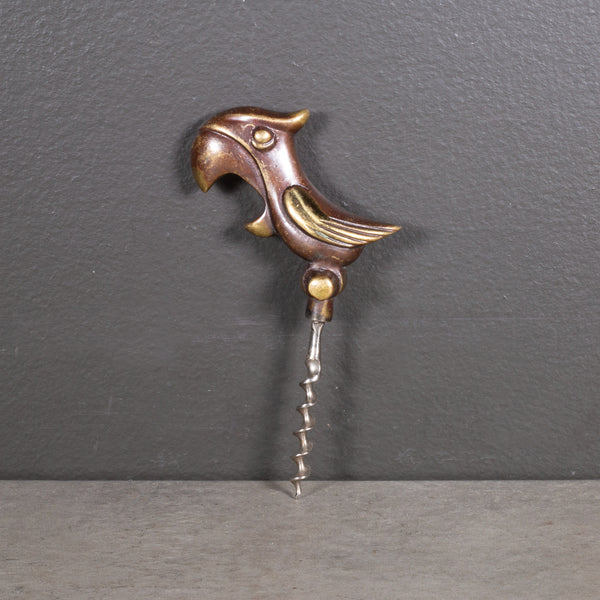 Richard Rohac Solid Bronze Wine Opener Bottle Opener c.1950