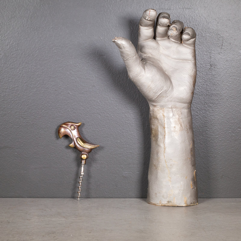 Richard Rohac Solid Bronze Wine Opener Bottle Opener c.1950