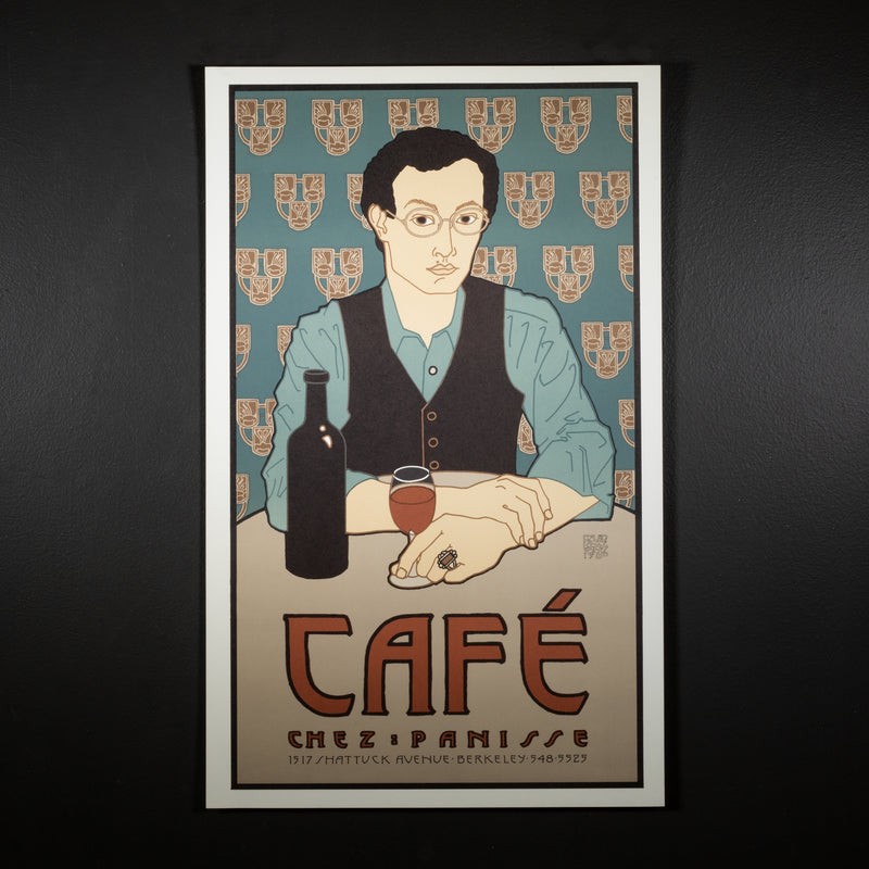 David Lance Goines for Chez Panisse Poster 1980