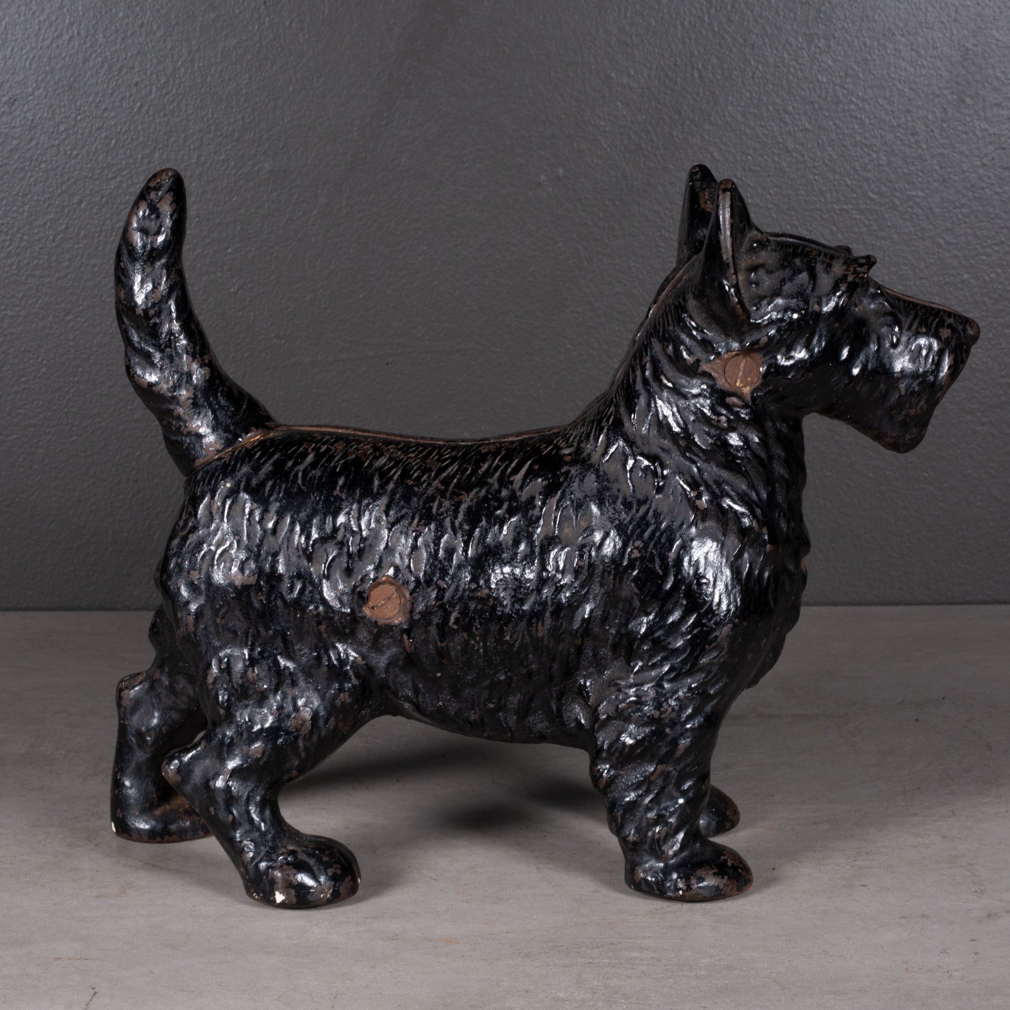 Cast Iron Scottish Terrier Doorstop by Hubley c.1910-1930 | S16 Home