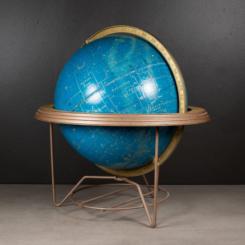 Rare Mid-century Cram's 12 Inch Celestial Globe c.1960