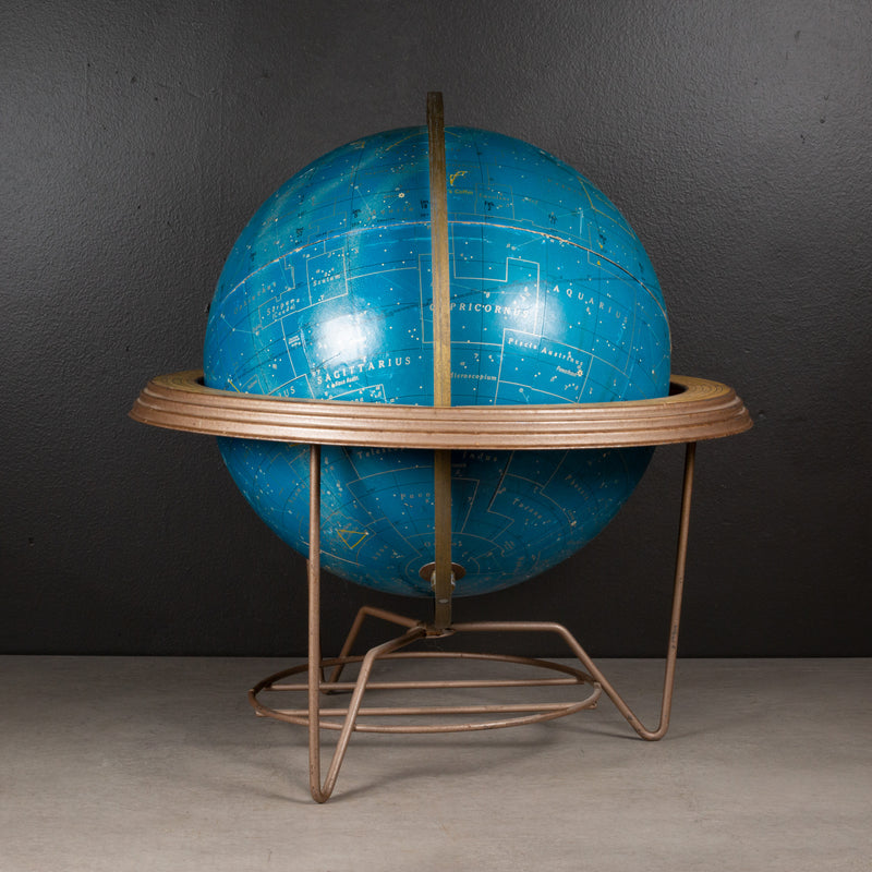 Rare Mid-century Cram's 12 Inch Celestial Globe c.1960