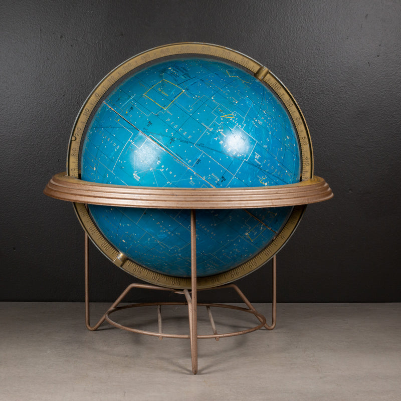 Rare Mid-century Cram's 12 Inch Celestial Globe c.1960