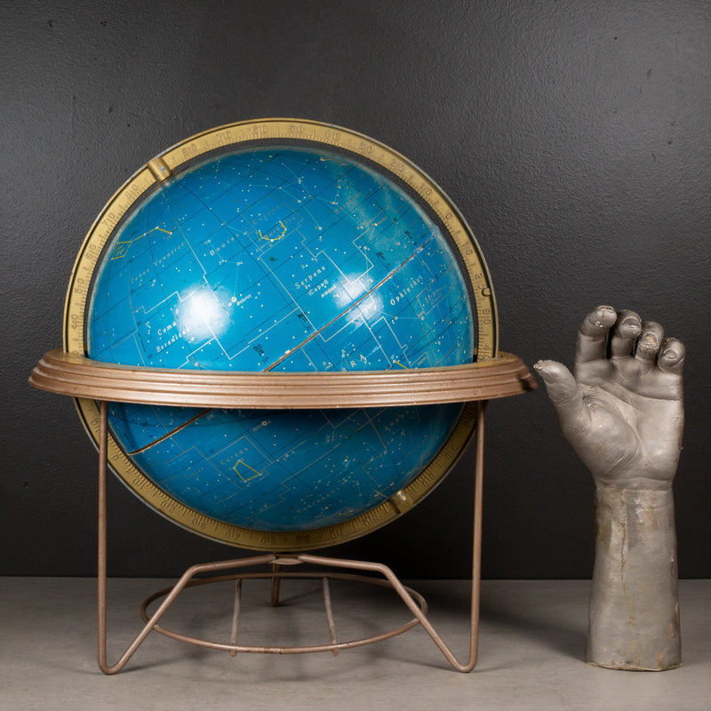 Rare Mid-century Cram's 12 Inch Celestial Globe c.1960