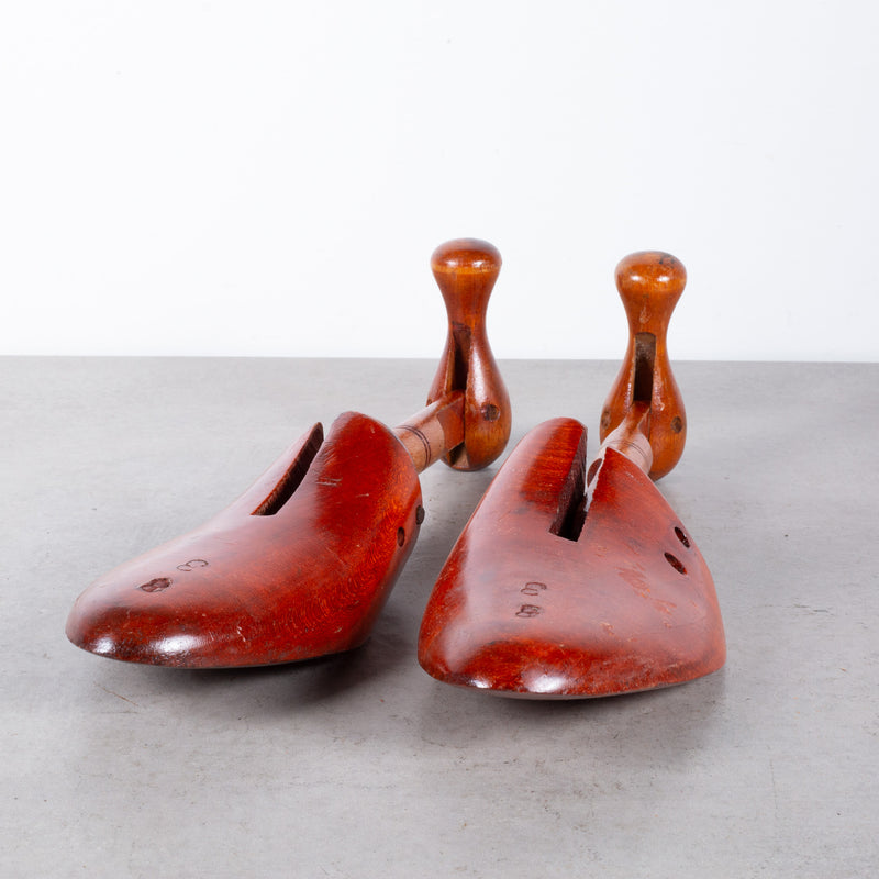 Antique Wooden Shoe Last c.1920-8 Pairs Available