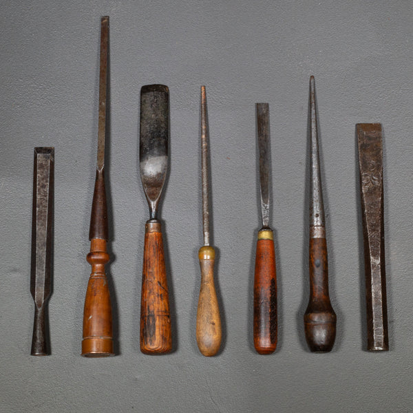 Collection of Antique Chisels c.1800s