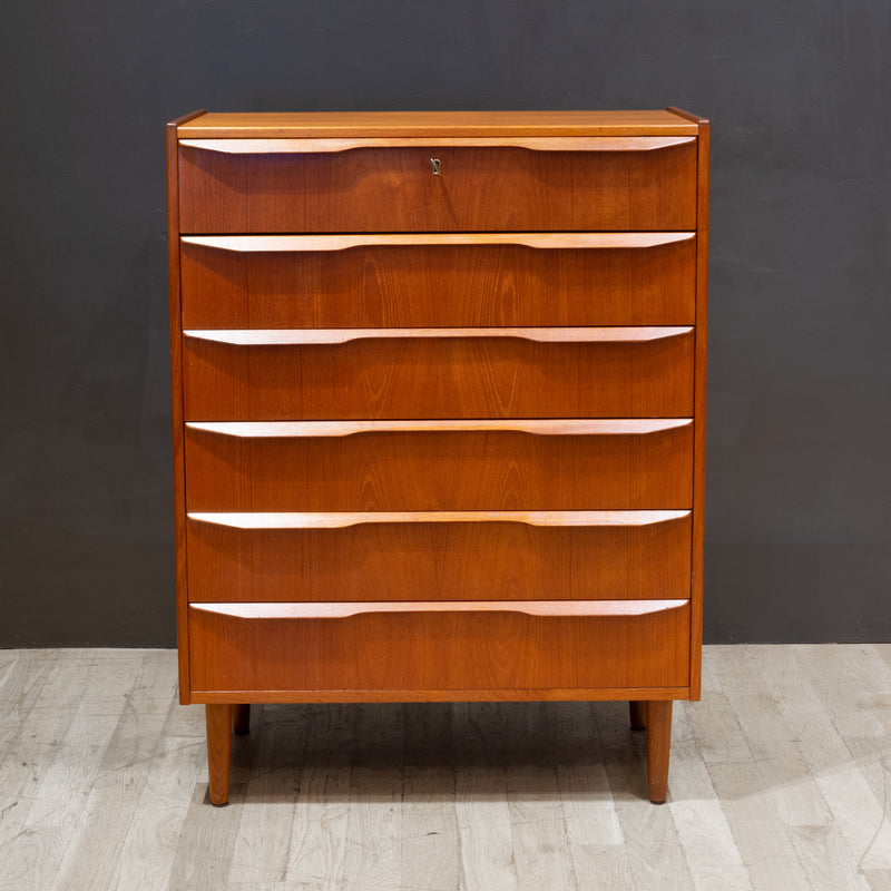Mid-century Teak High Boy Dresser by Gunnar Nielsen Tibergaard, Denmark c.1960 | S16 Home Mid-century Teak High Boy Dresser by Gunnar Nielsen Tibergaard, Denmark c.1960 | S16 Home