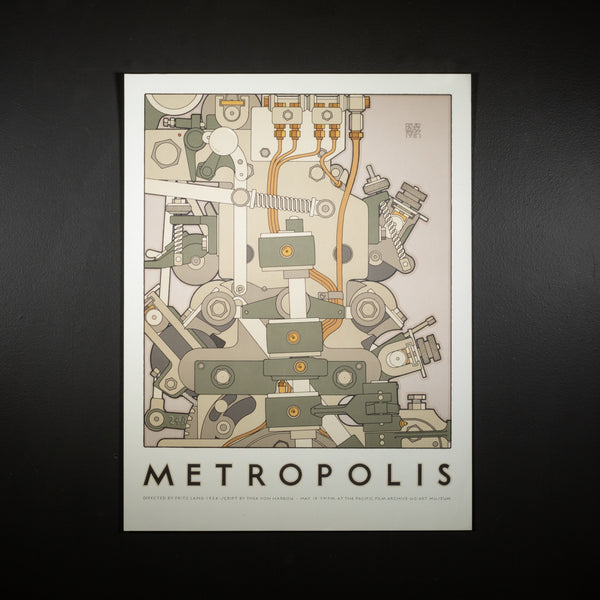 David Lance Goines, Metropolis, Poster 1981
