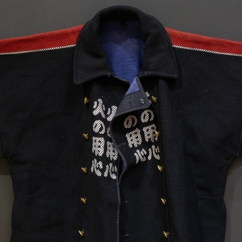 Japanese Firefighter Shashiko Jacket, Showa Period 1920