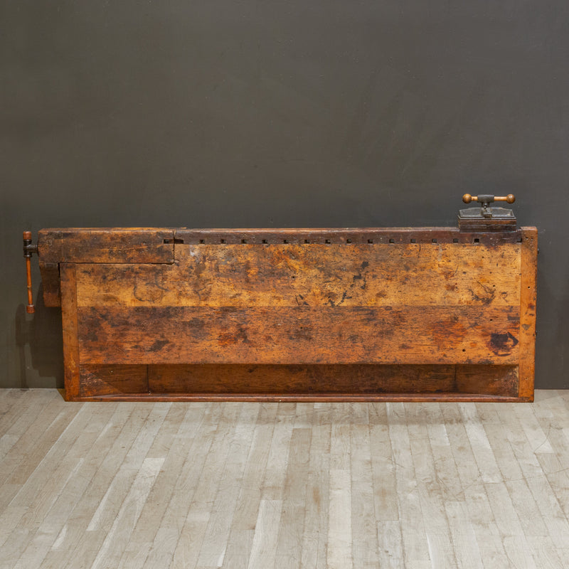 Antique Large Carpenter's Workbench c.1890-1900