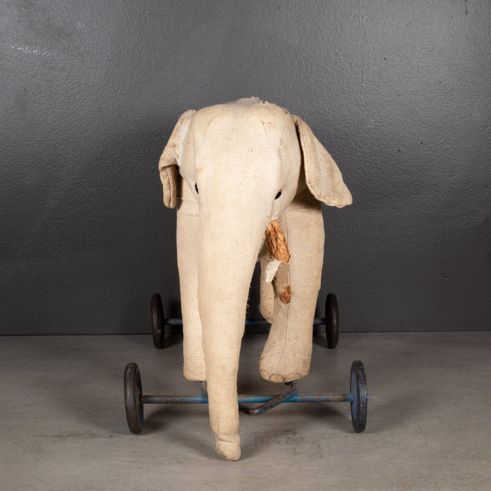 Figurine Ancienne éléphant Quiralu - Blanchèrerie Frères - Grand Modèle Plomb Creux 1:32