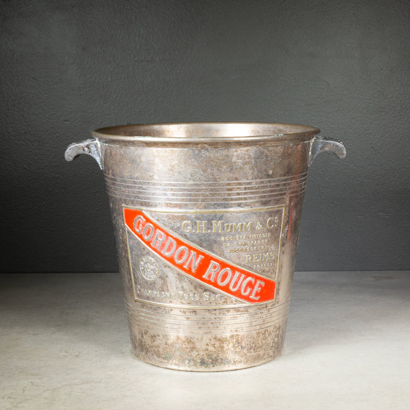 Cordon Rouge French Mumm Champagne Bucket c.1945-1960