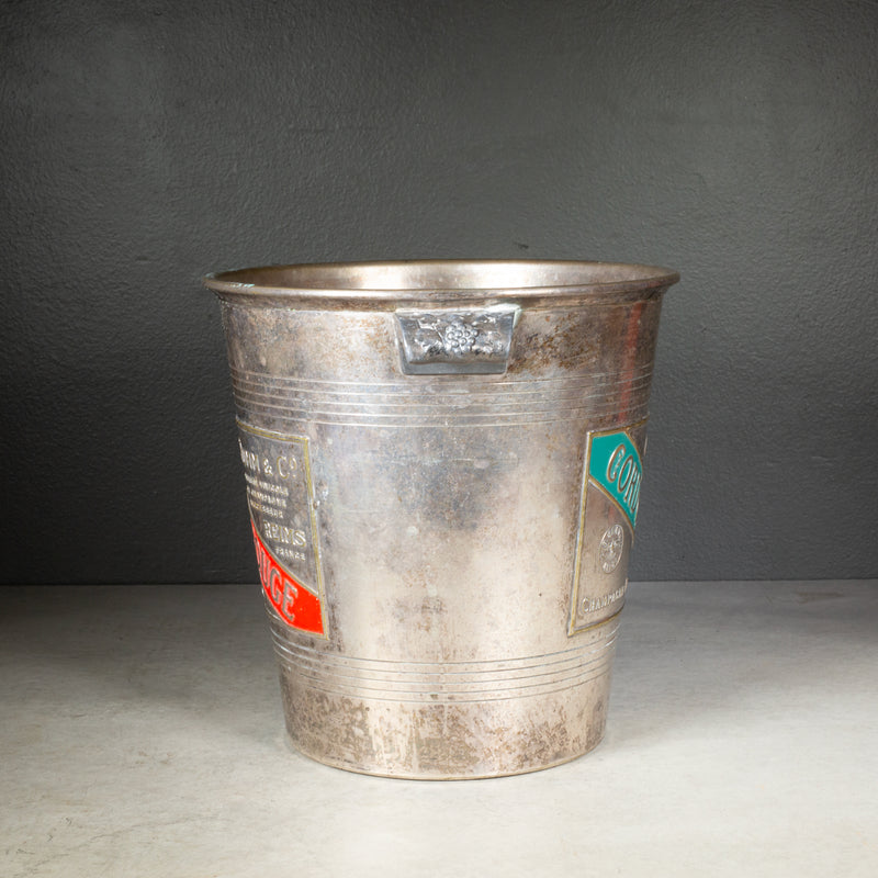 Cordon Rouge French Mumm Champagne Bucket c.1945-1960