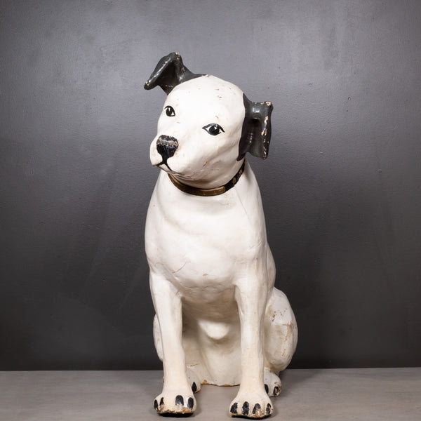 Dog Statue Rca Dog Logo Antique RCA Nipper Store Display S16 Home