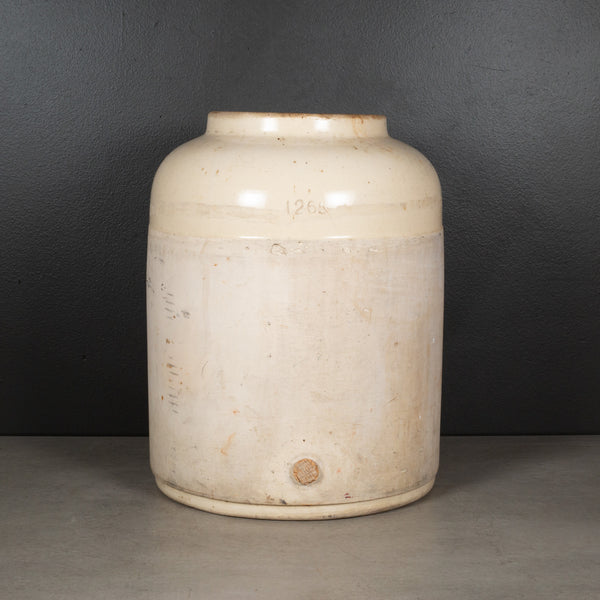 Antique Stoneware Beverage Crock c.1900-1910