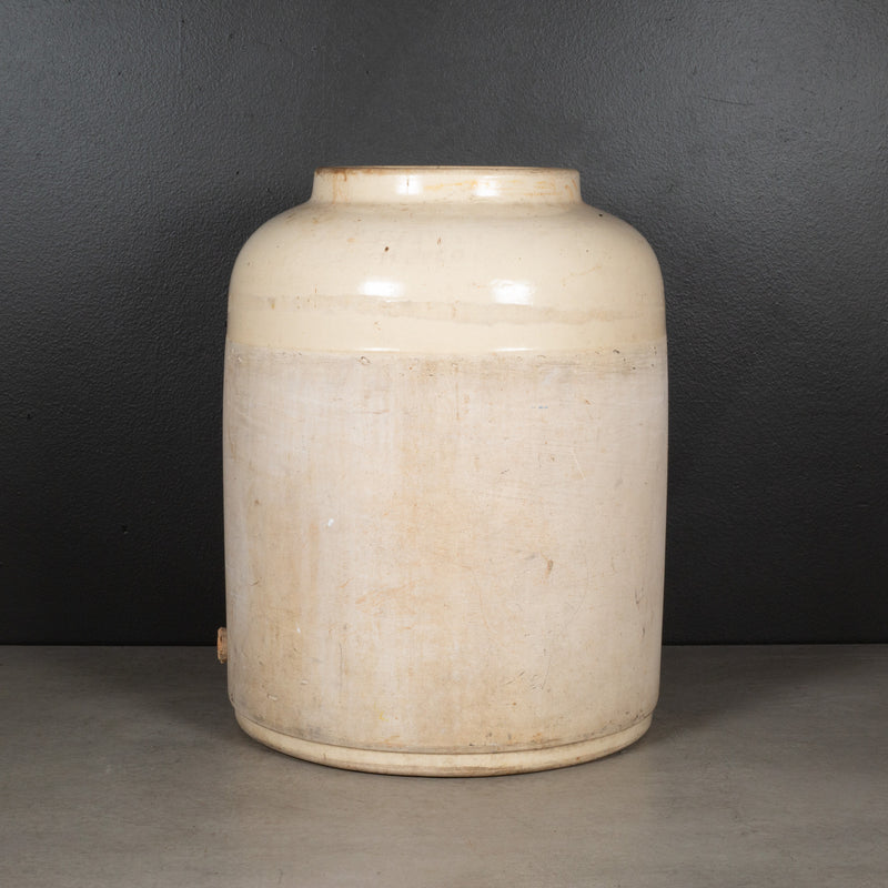 Antique Stoneware Beverage Crock c.1900-1910