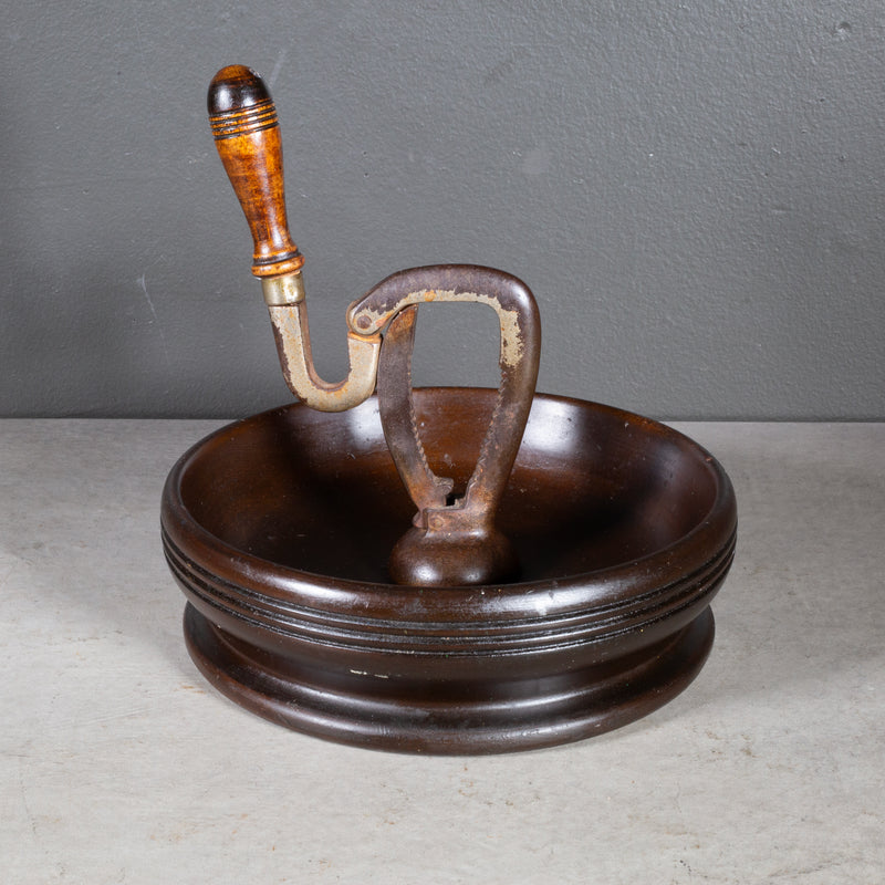 Early 20th c. Turned Wood Nutcracker c.1940