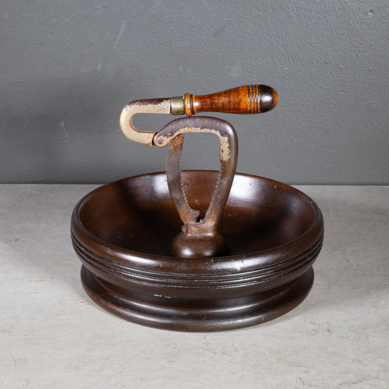Early 20th c. Turned Wood Nutcracker c.1940