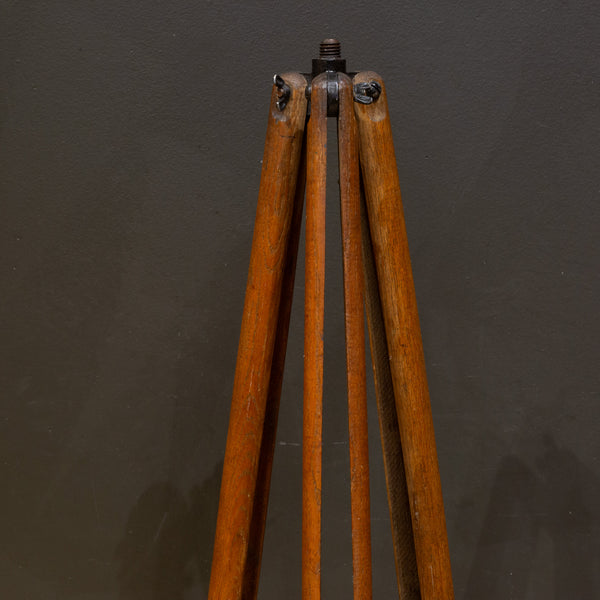 Wooden Surveyor's Transit Scope Tripod c.1940