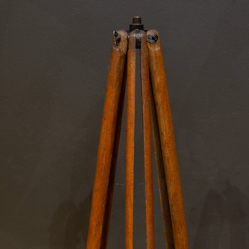 Wooden Surveyor's Transit Scope Tripod c.1940