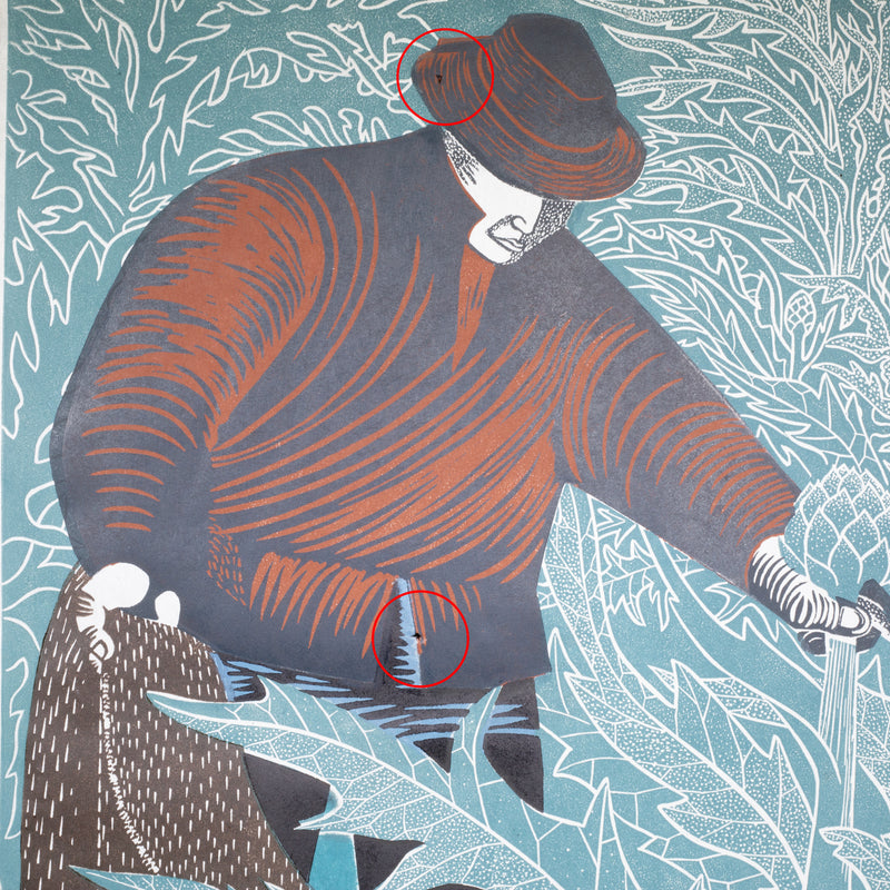 Emmy Lou Packard "Artichoke Pickers", Signed, 1950