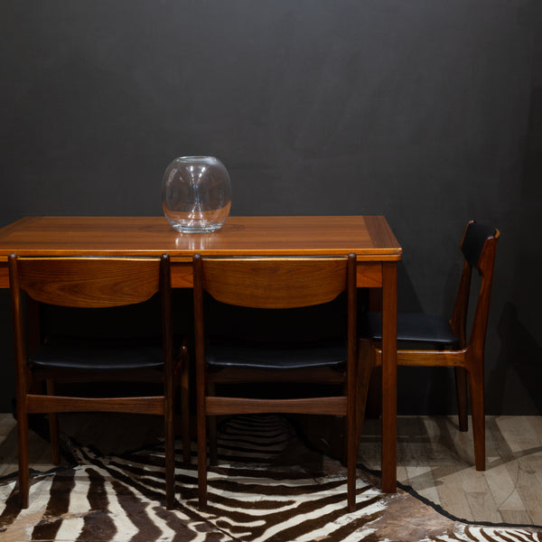 Mid-century Eric Buch Reupholstered Teak Dining Chairs c.1960