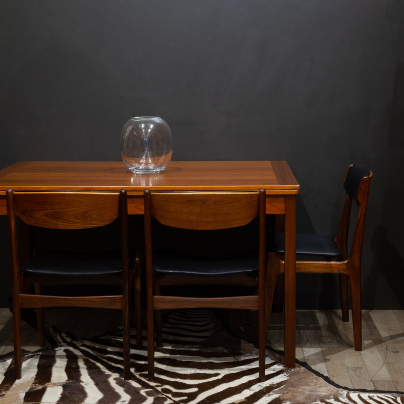 Mid-century Eric Buch Reupholstered Teak Dining Chairs c.1960