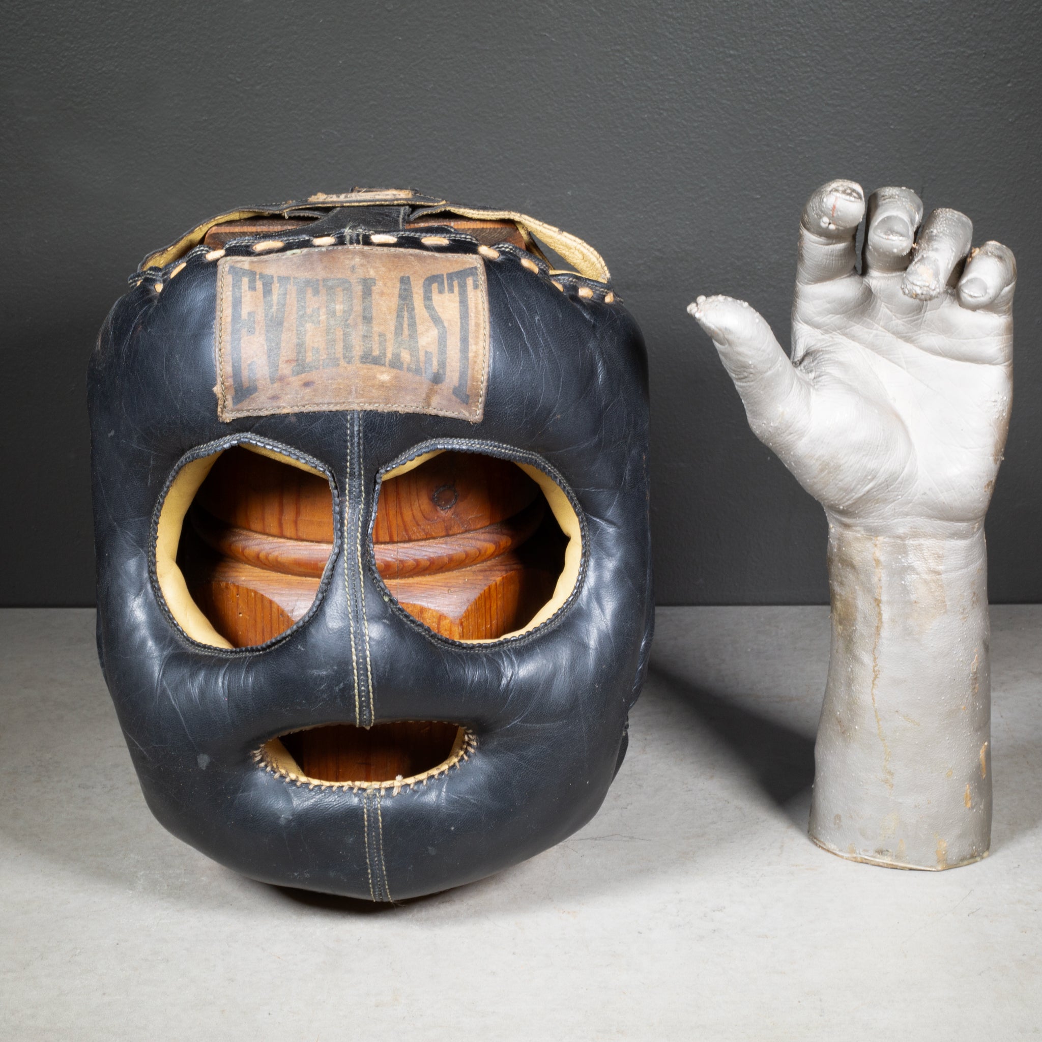 Rare Antique Everlast Executioner Boxing Training Mask c.1920 | S16 Home