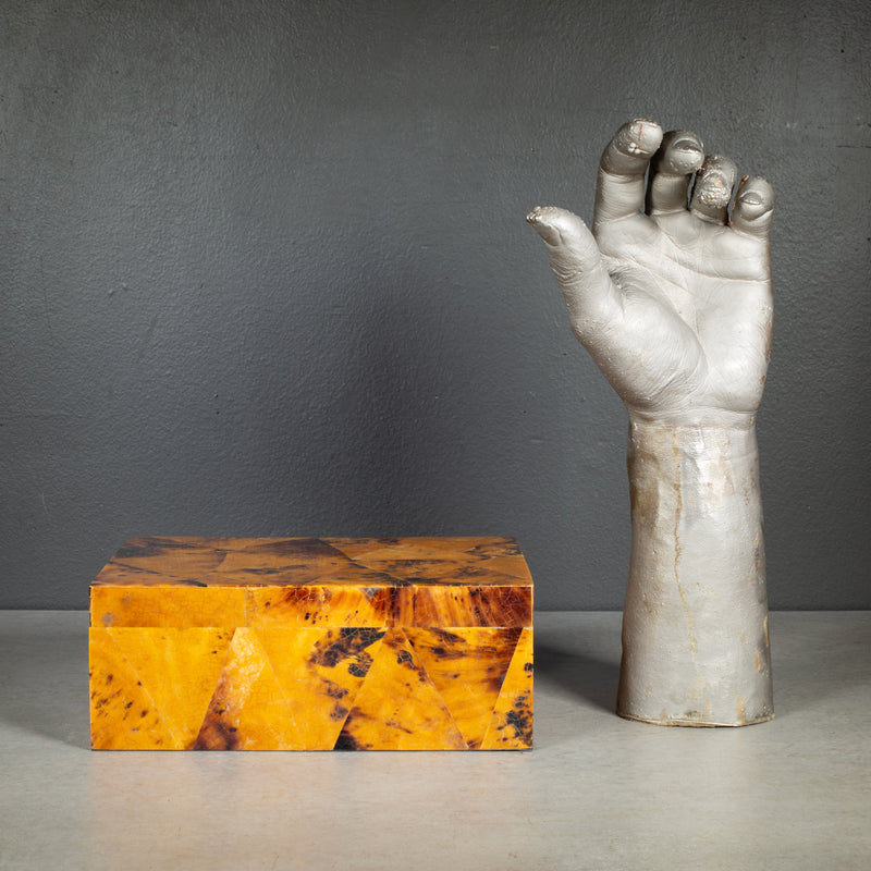 Faux Tortoise Shell Decorative Box
