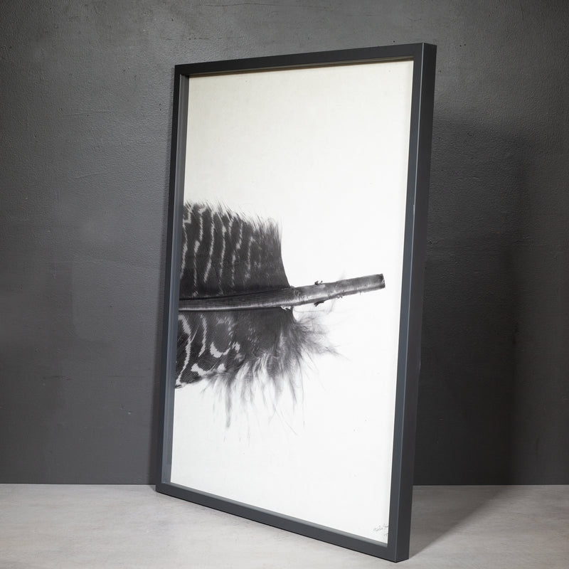 Feather Trilogy #5, Pheasant Wing Triptych