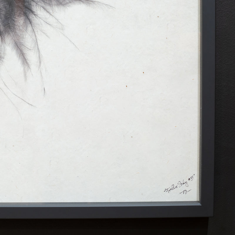 Feather Trilogy #5, Pheasant Wing Triptych