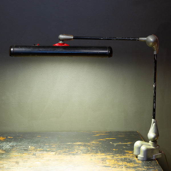 Art Deco Style Flexo Industrial Task Lamp c.1942