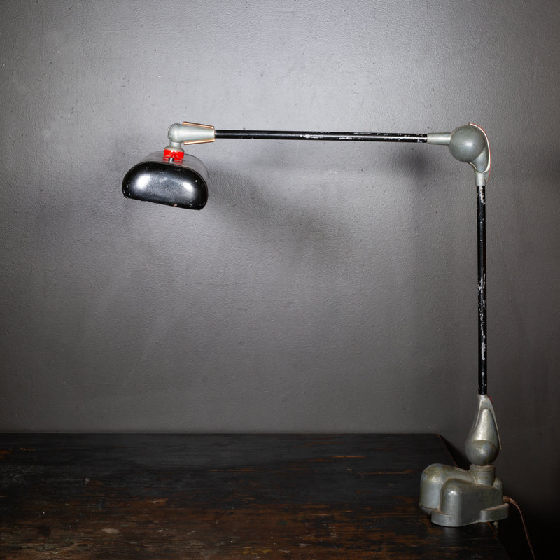 Art Deco Style Flexo Industrial Task Lamp c.1942