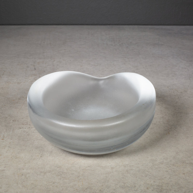 Signed Kaj Franck Frosted Dish, Finland c.1950 | S16 Home