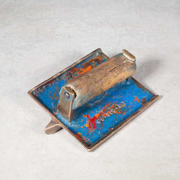 Antique Bronze Concrete Edger c.1920