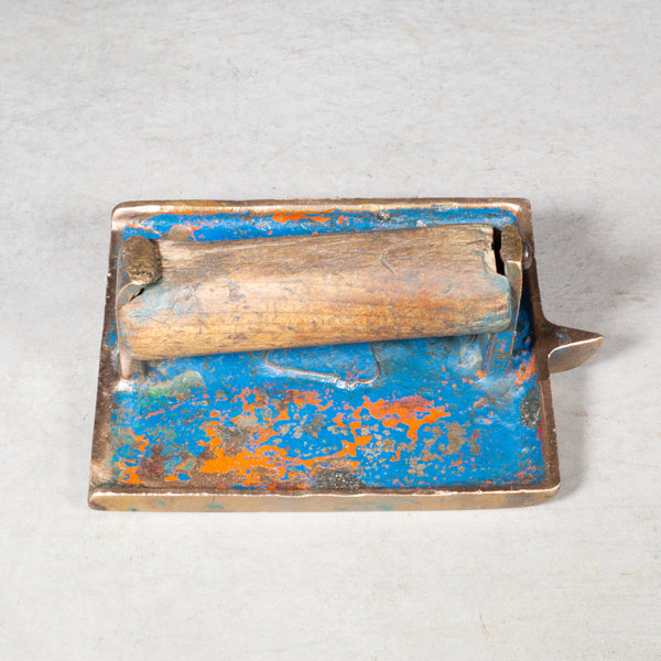 Antique Bronze Concrete Edger c.1920